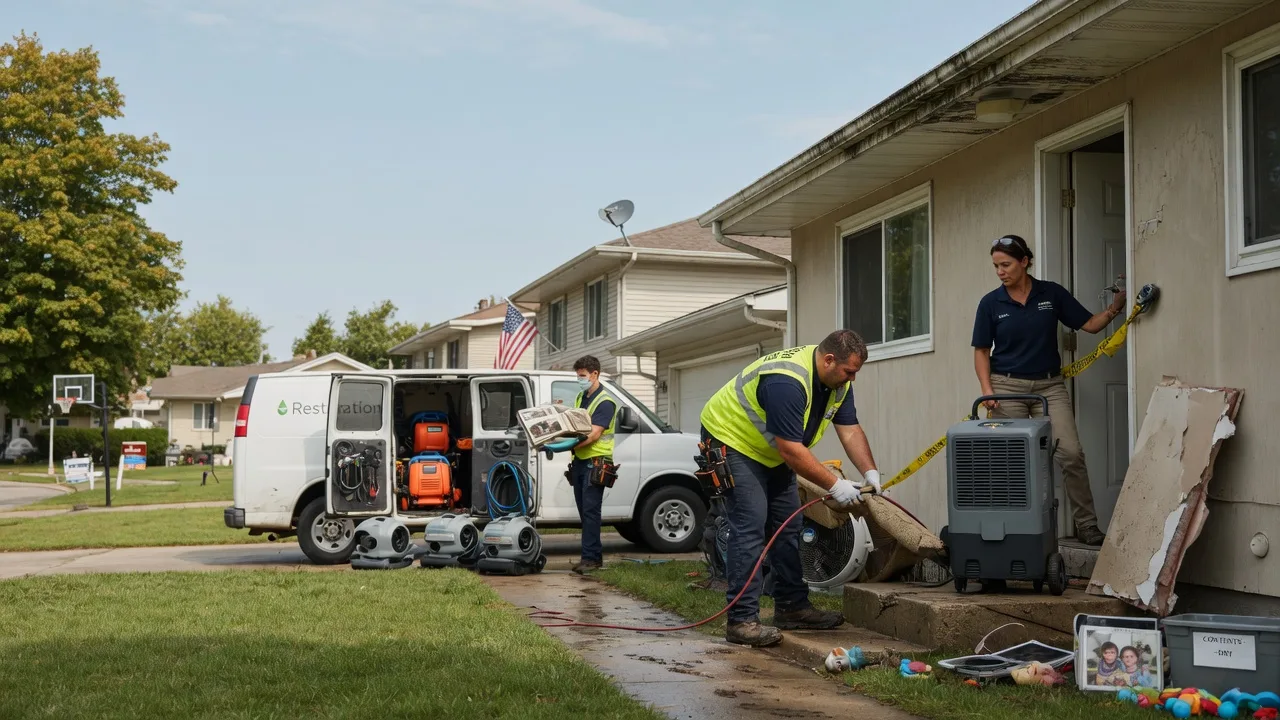 Water Damage Restoration in Mattawan, MI near me
